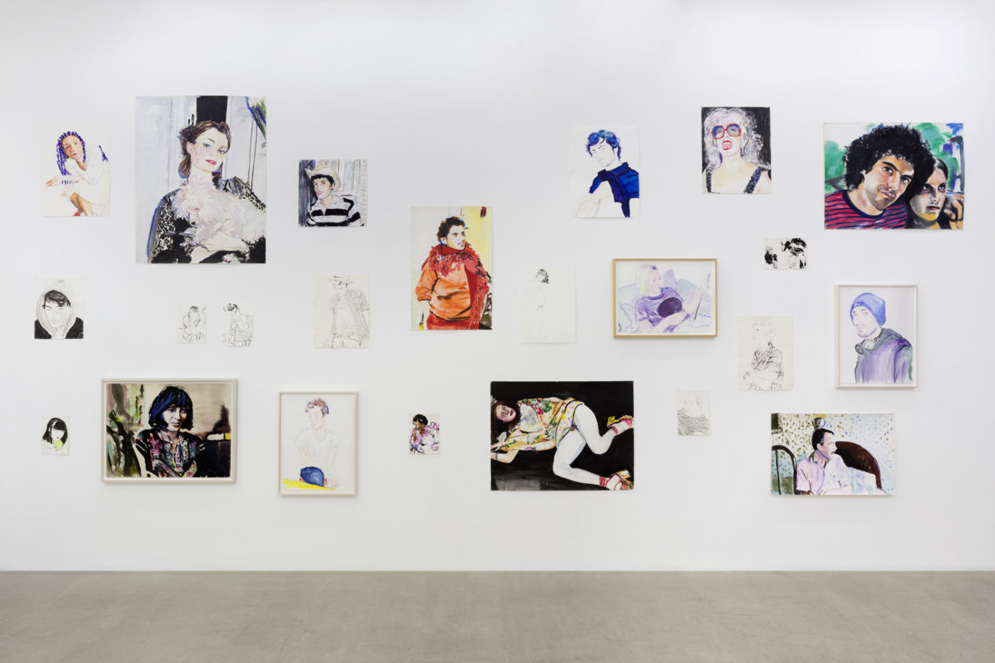 Billy Sullivan, Muses, installation view, kaufmann repetto, Milano, 2019