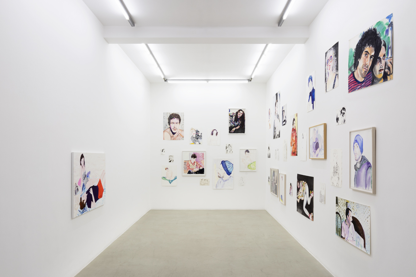 Billy Sullivan, Muses, installation view, kaufmann repetto, Milano, 2019