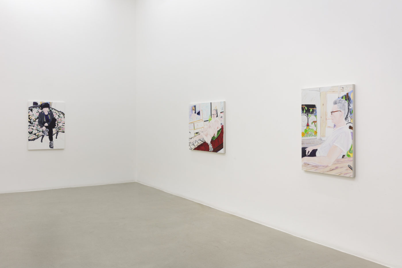 Billy Sullivan, Muses, installation view, kaufmann repetto, Milano, 2019