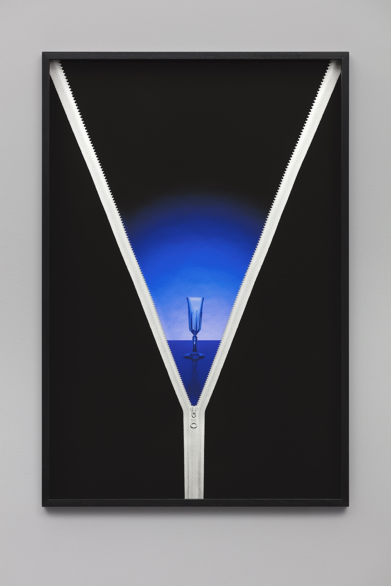 Anna Franceschini, V-NECK FOR THE PARTY?, 2020, digital print on cotton paper mounted on dibond, 120x80 cm